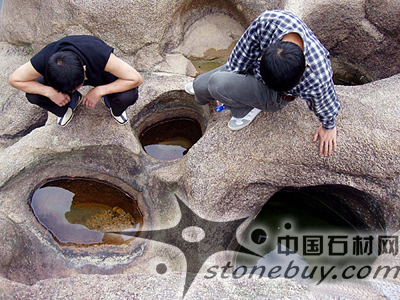 福建漳浦發現“石旋渦”奇觀 福建漳浦發現“石旋渦”奇觀