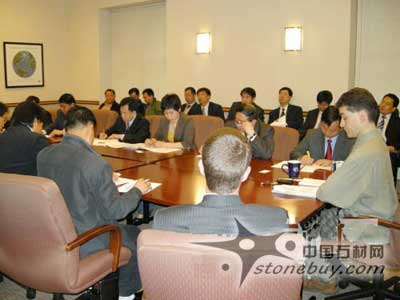 中石協會長鄒傳勝赴美國進行參觀考察  中石協會長鄒傳勝赴美國進行參觀考察